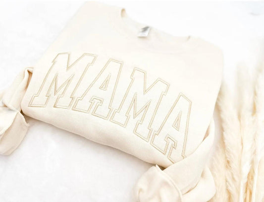 EMBROIDERED Mama Sweatshirt
