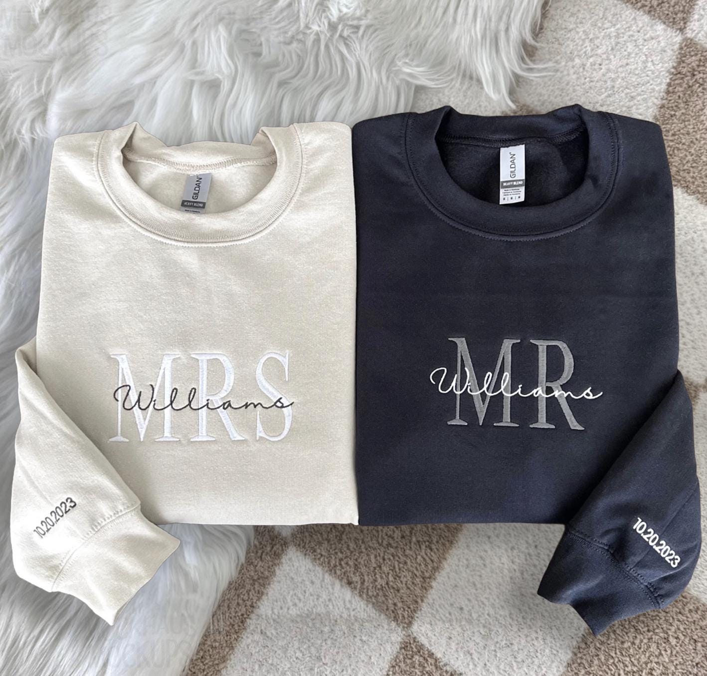His & Hers Sweatshirt Custom