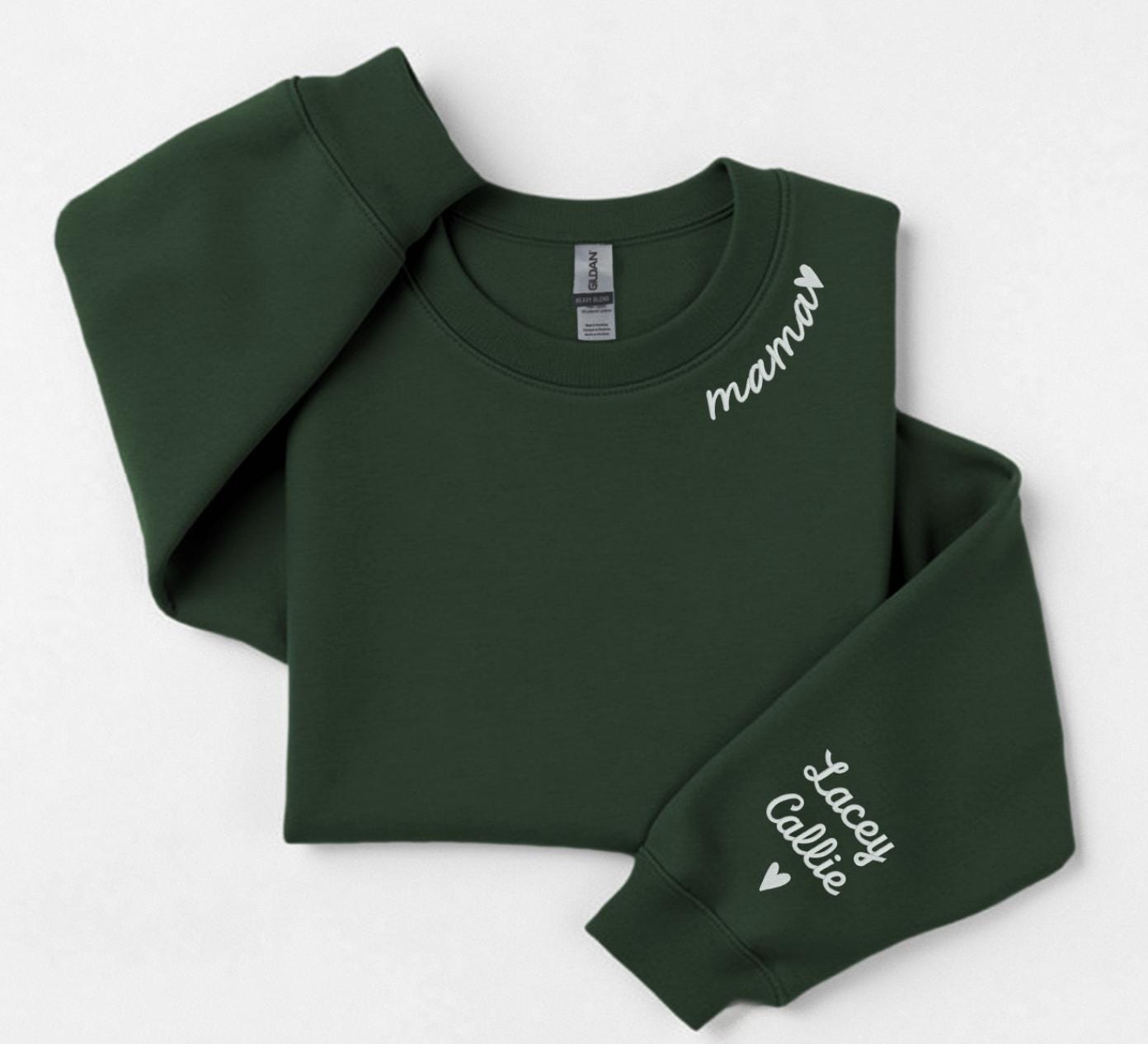 EMBROIDERED Custom Mama Sweatshirt