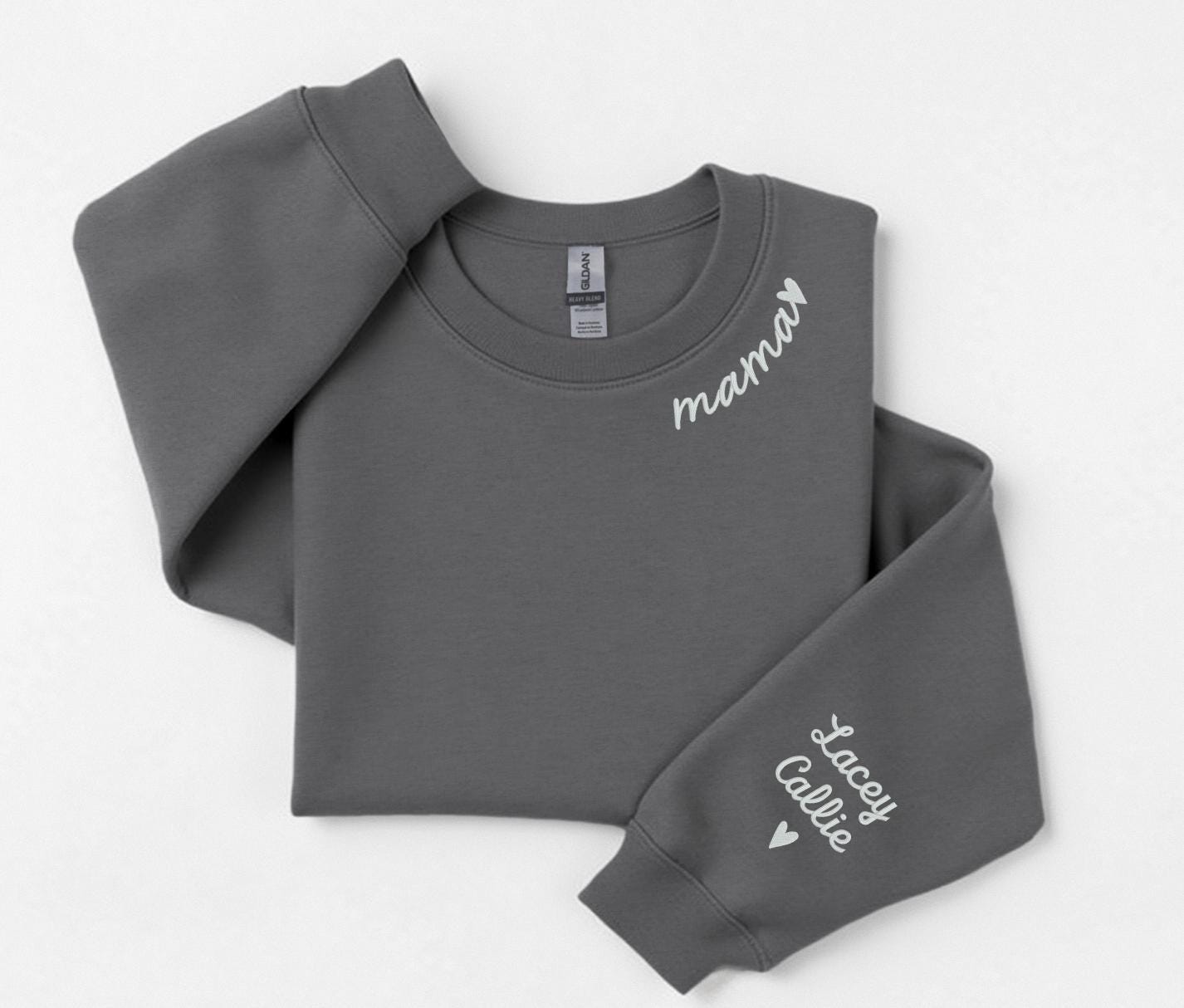 EMBROIDERED Custom Mama Sweatshirt