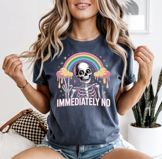 Immediately No Graphic Tee