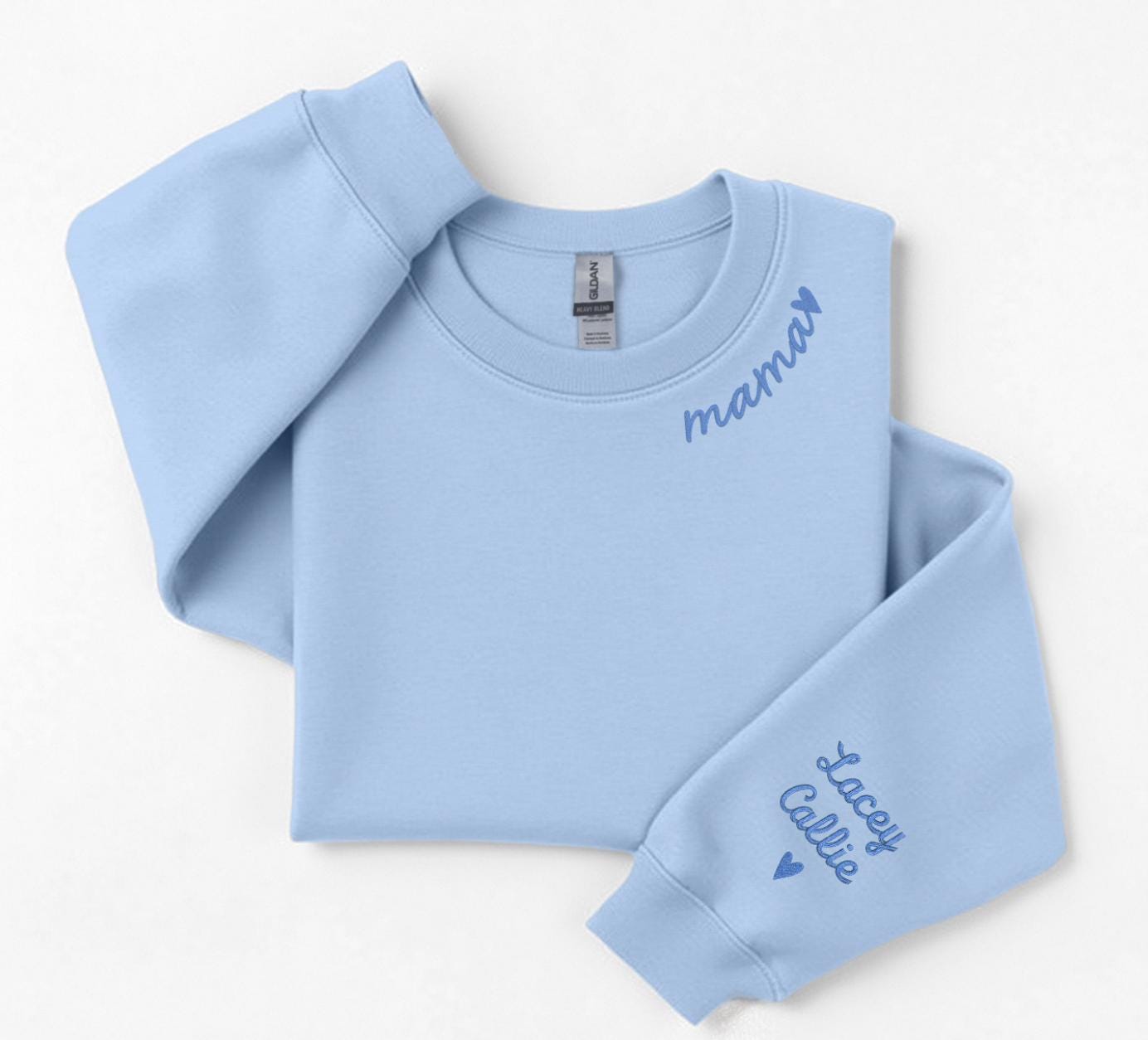 EMBROIDERED Custom Mama Sweatshirt