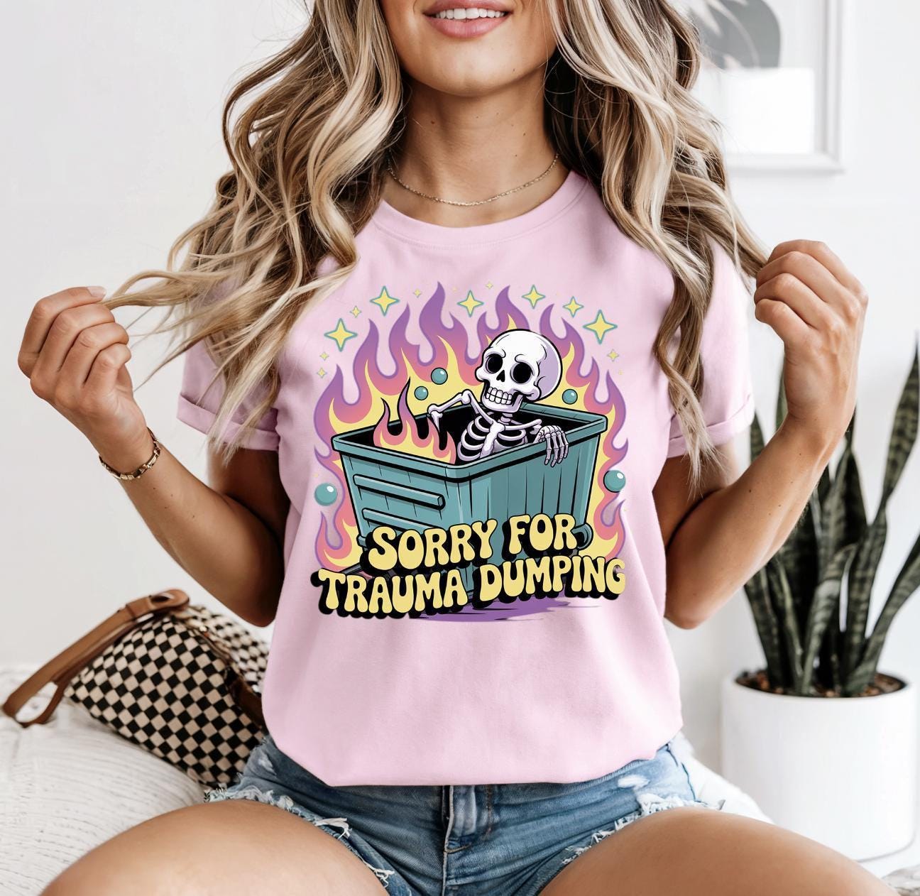 Sorry For Trauma Dumping Graphic Tee