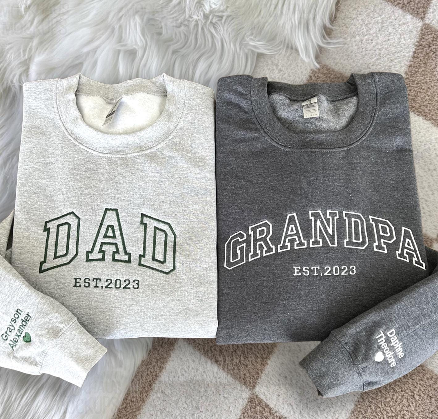DAD Embroidered Sweatshirt