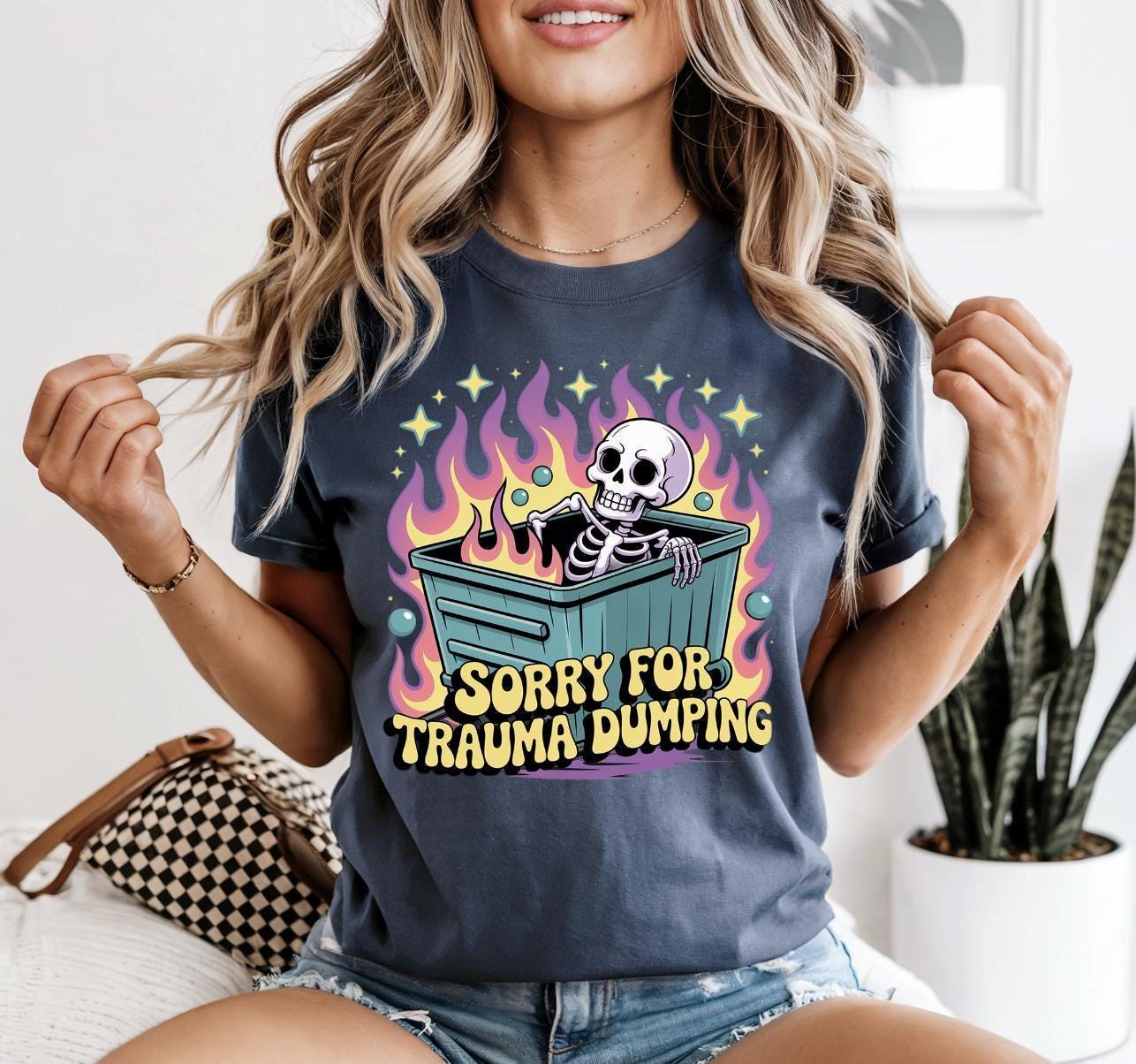 Sorry For Trauma Dumping Graphic Tee