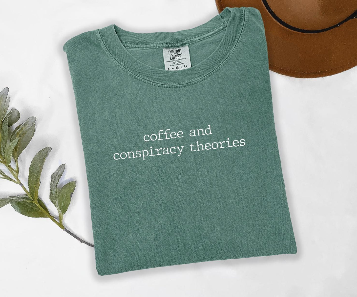 Coffee And Conspiracies Graphic Tee