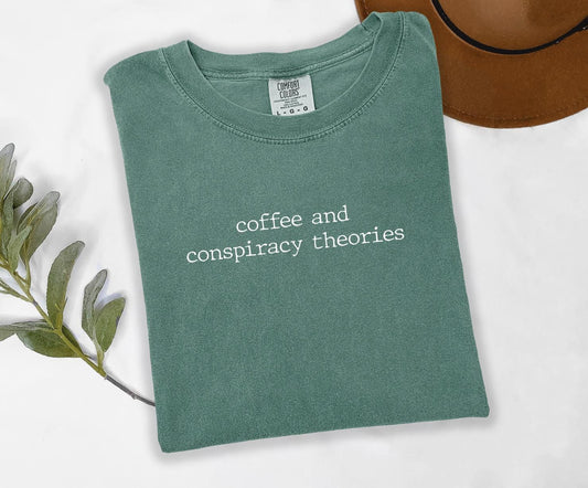 Coffee And Conspiracies Graphic Tee