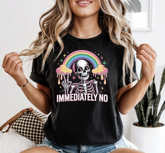Immediately No Shirt