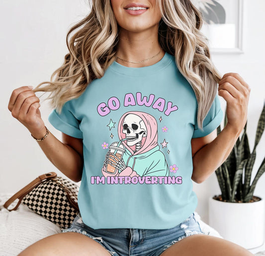 Go Away I'm Introverting Shirt