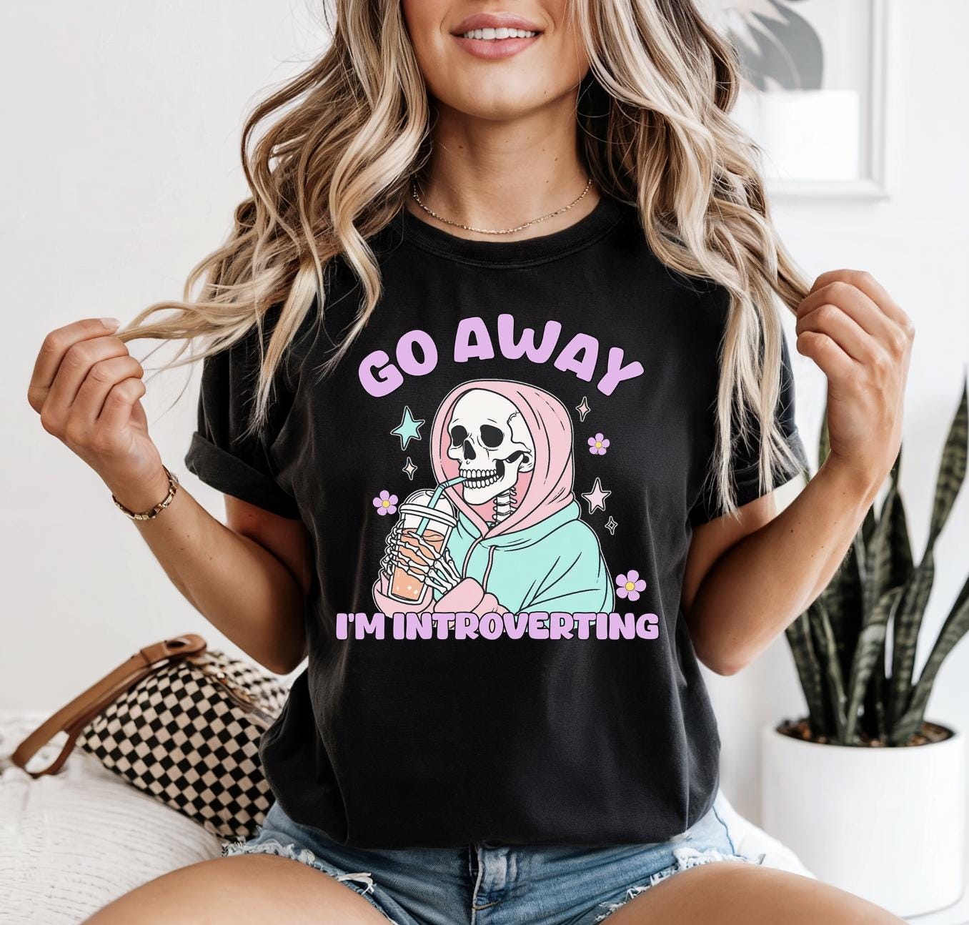 Go Away I'm Introverting Shirt