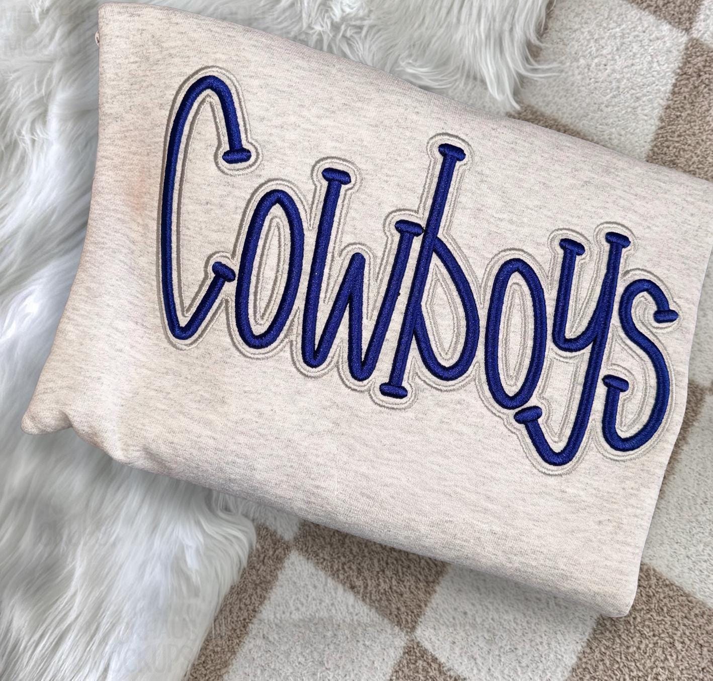 Custom Sports Team Embroidered Sweatshirt